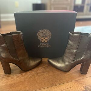 Vince Camuto Britsy bronze boots - 6.5
